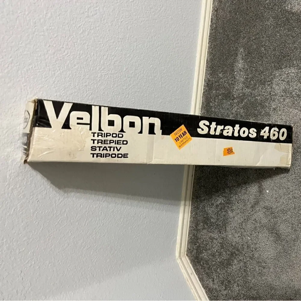 Velbon CX Stratos 460 Camera Tripod Quick Release Platform 3 Section Leg…